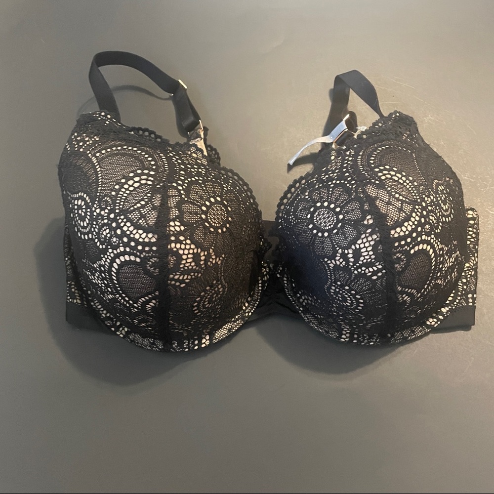 Aerie Real Power Plunge Push Up Bra